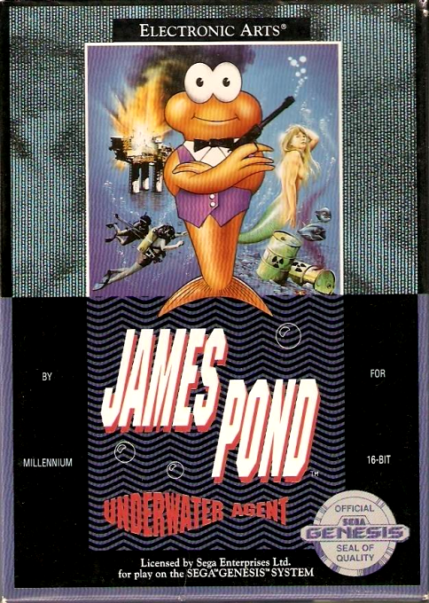 James Pond - Underwater Agent box art