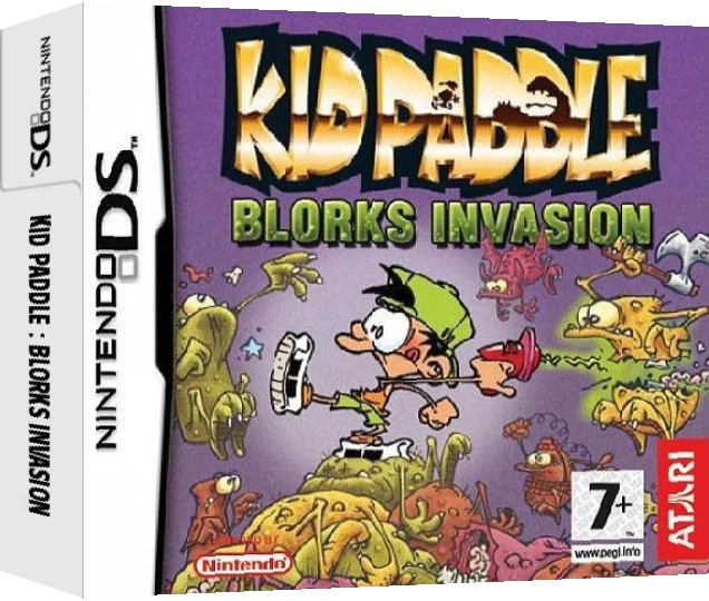 Kid Paddle - Blorks Invasion — box-3D (EU)