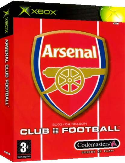 Club Football - Arsenal — box-3D (UK)