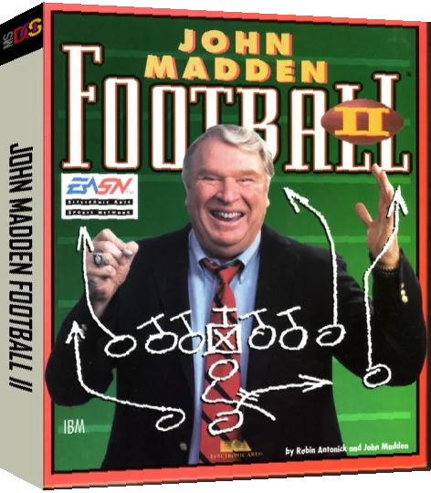 John Madden Football 2 — box-3D (US)