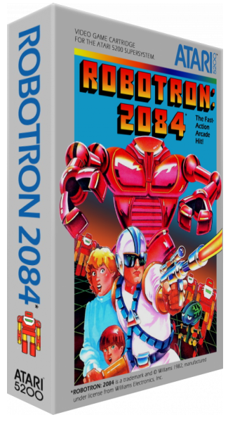 Robotron - 2084 — box-3D (US)