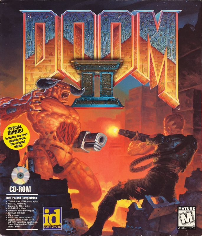 DOOM II — box-2D (US)