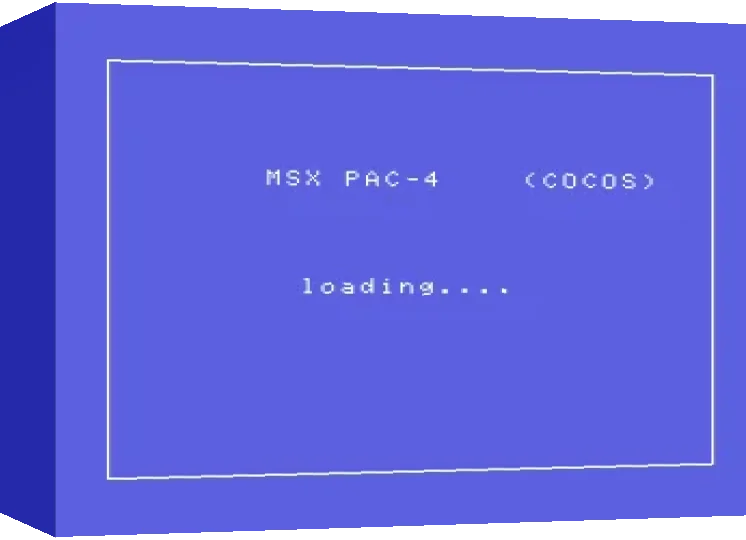 Msx Pac-4. Cocos — box-3D (WOR)