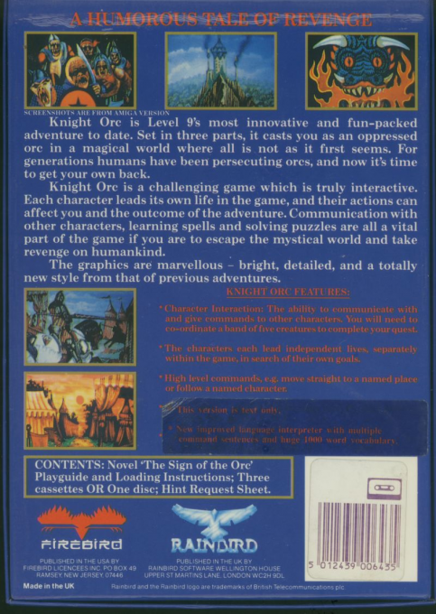Knight Orc — box-2D-back (EU)