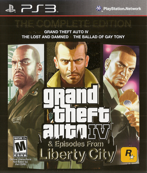 Grand Theft Auto IV & Episodes from Liberty City box art