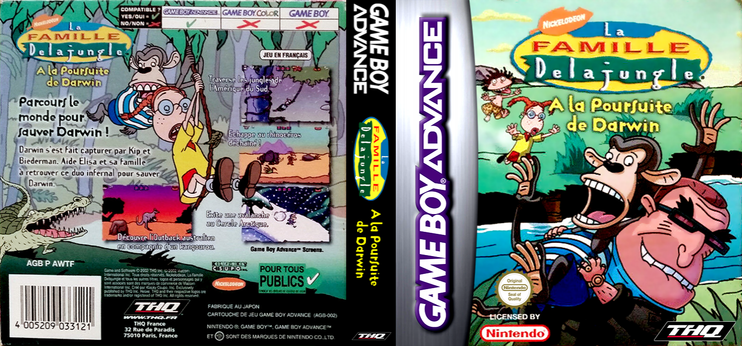 Wild Thornberrys, The - Chimp Chase — box-texture (FR)