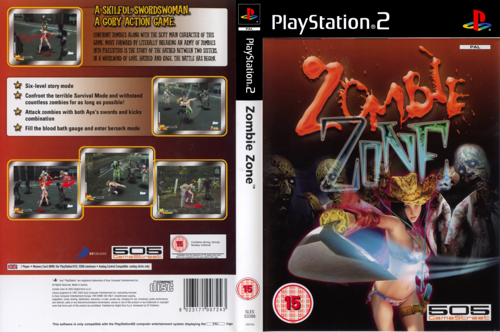 Zombie Zone — box-texture (EU)