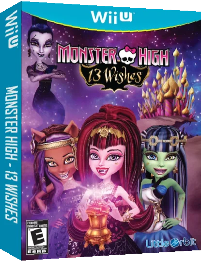 Monster High - 13 Souhaits — box-3D (US)