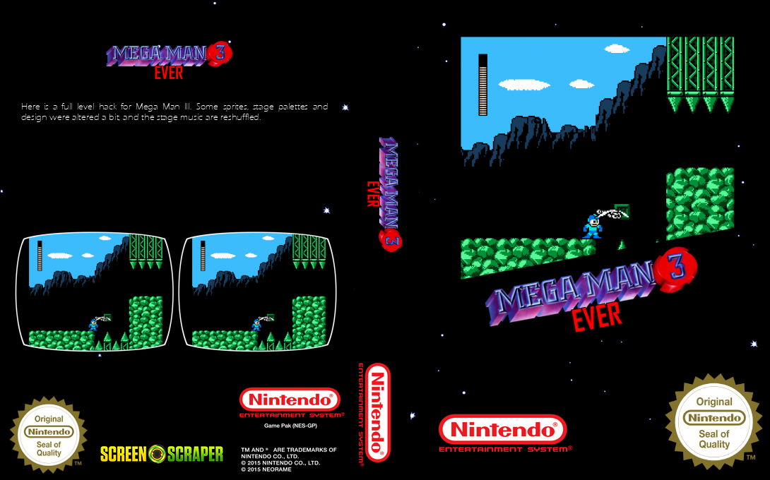 MegaMan III : Ever — box-texture (SS)