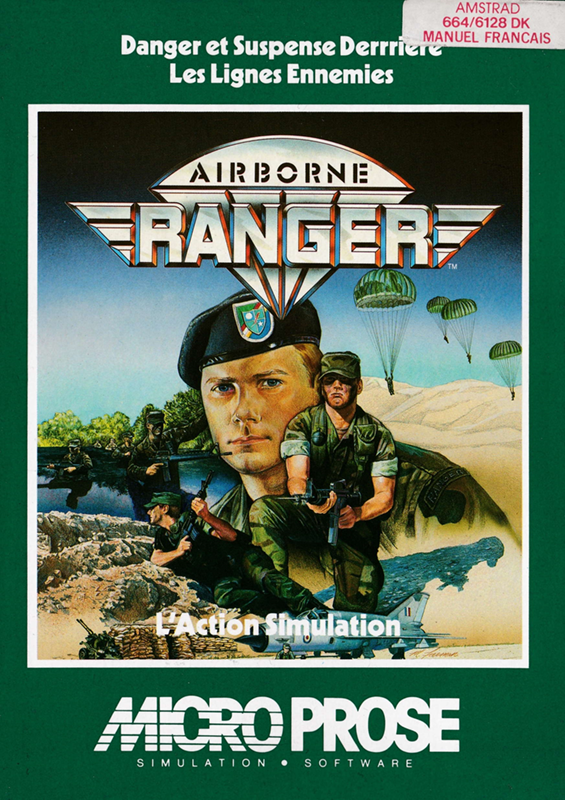 Airborne Ranger — box-2D (FR)