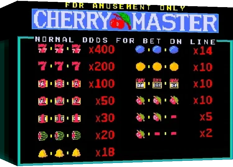 Cherry Master — box-3D (WOR)