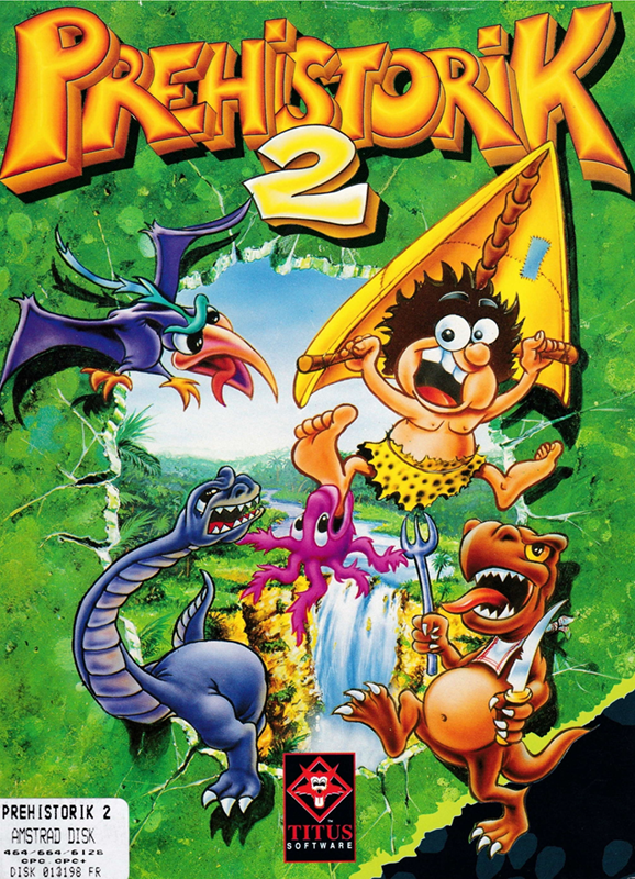 Prehistorik 2 box art