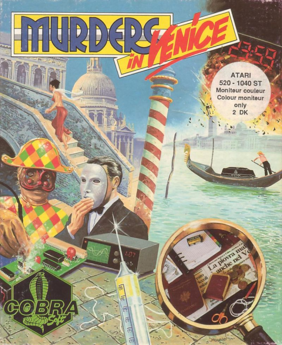 Murders In Venice box art