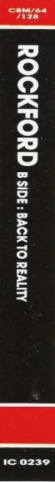 Rockford - The Arcade Game — box-2D-side (EU)