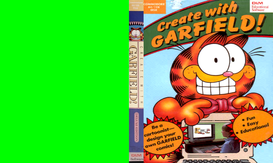 Create With Garfield! — box-texture (US)