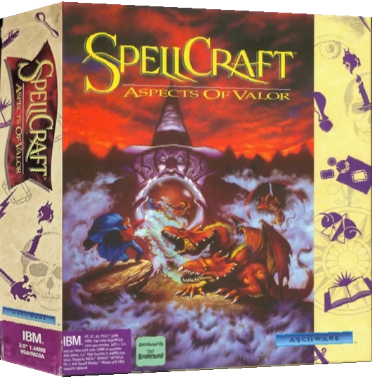 SpellCraft - Aspects Of Valor — box-3D (US)