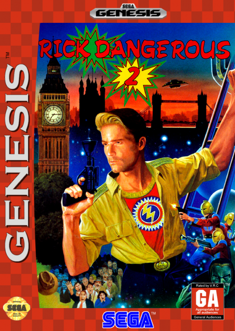 Rick Dangerous II box art