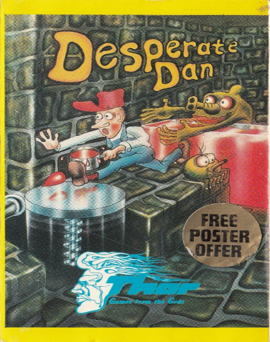 Desperate Dan's Dungeon box art