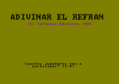 Adivinar El Refran — sstitle (SP)