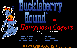 Huckleberry Hound In Hollywood Capers — sstitle (EU)