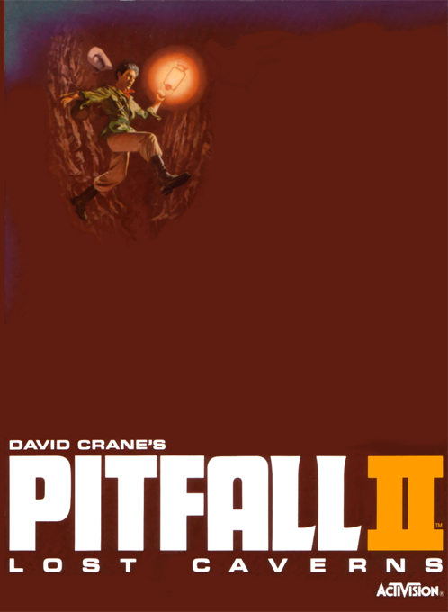 Pitfall 2 - Lost Caverns box art