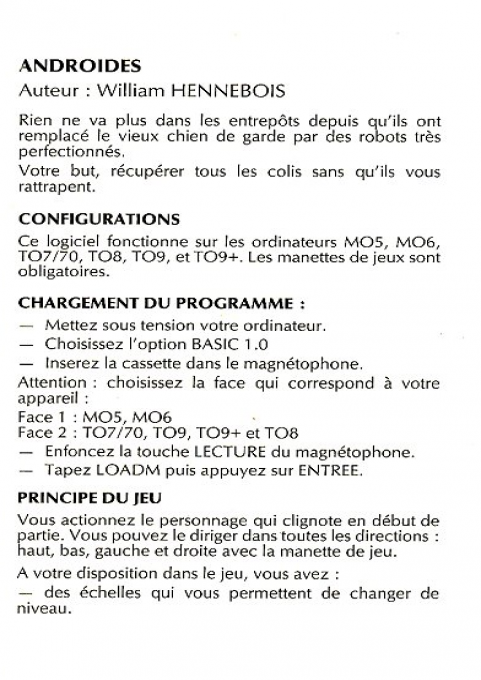 Androïdes + Editeur — box-2D-back (WOR)