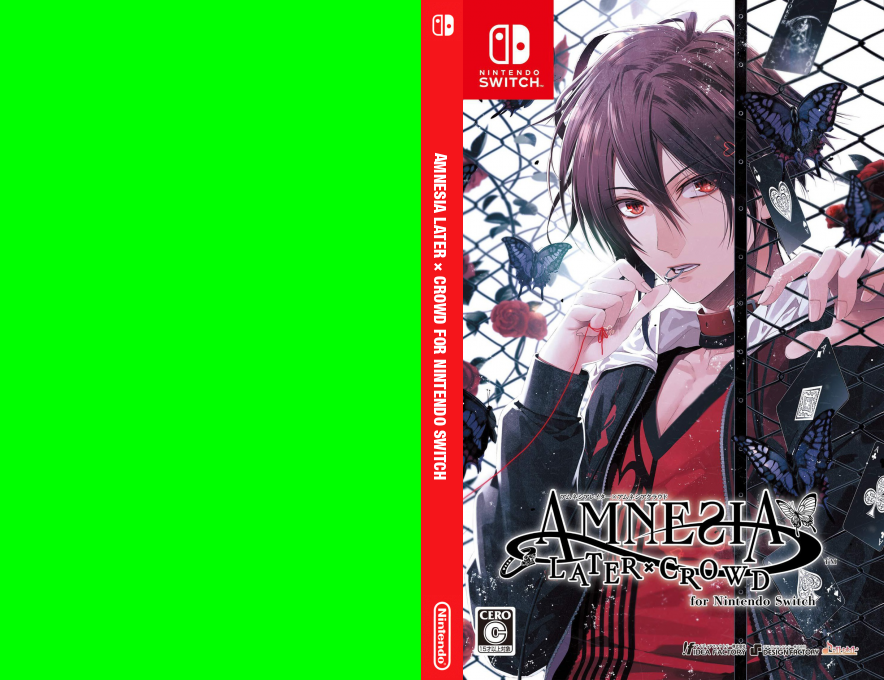Amnesia Later × Crowd For Nintendo Switch — box-texture (JP)