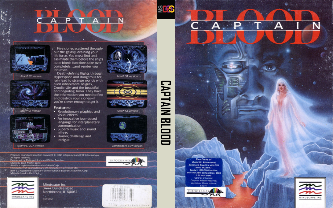 Captain Blood — box-texture (US)