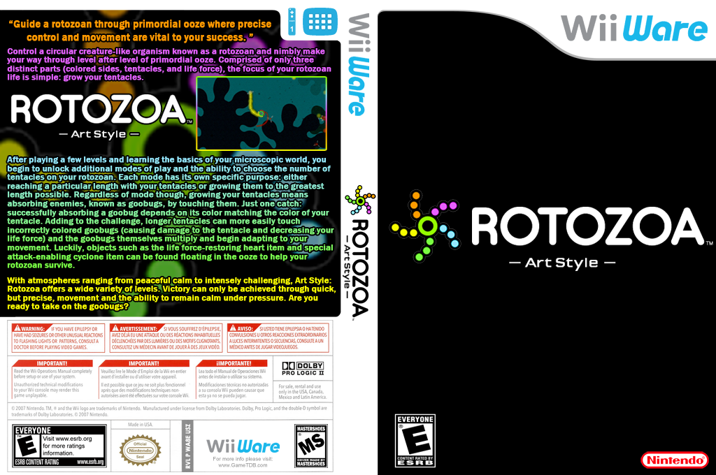 Art Style - Rotozoa — box-texture (US)