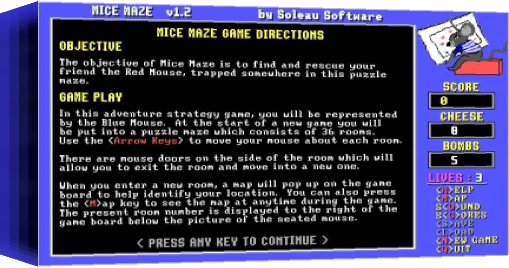 Mice Maze — box-3D (WOR)