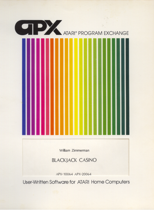 Blackjack Casino box art