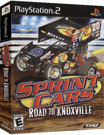 Sprint Cars - Road to Knoxville — box-3D (US)