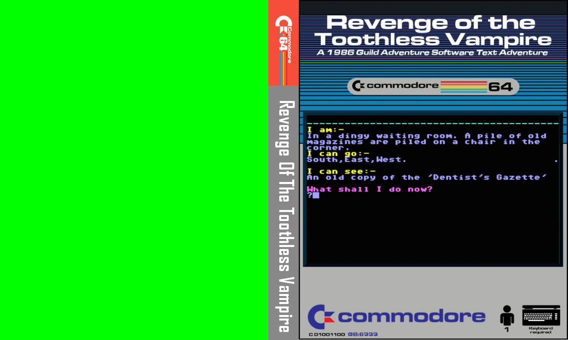 Revenge of the Toothless Vampire — box-texture (CUS)