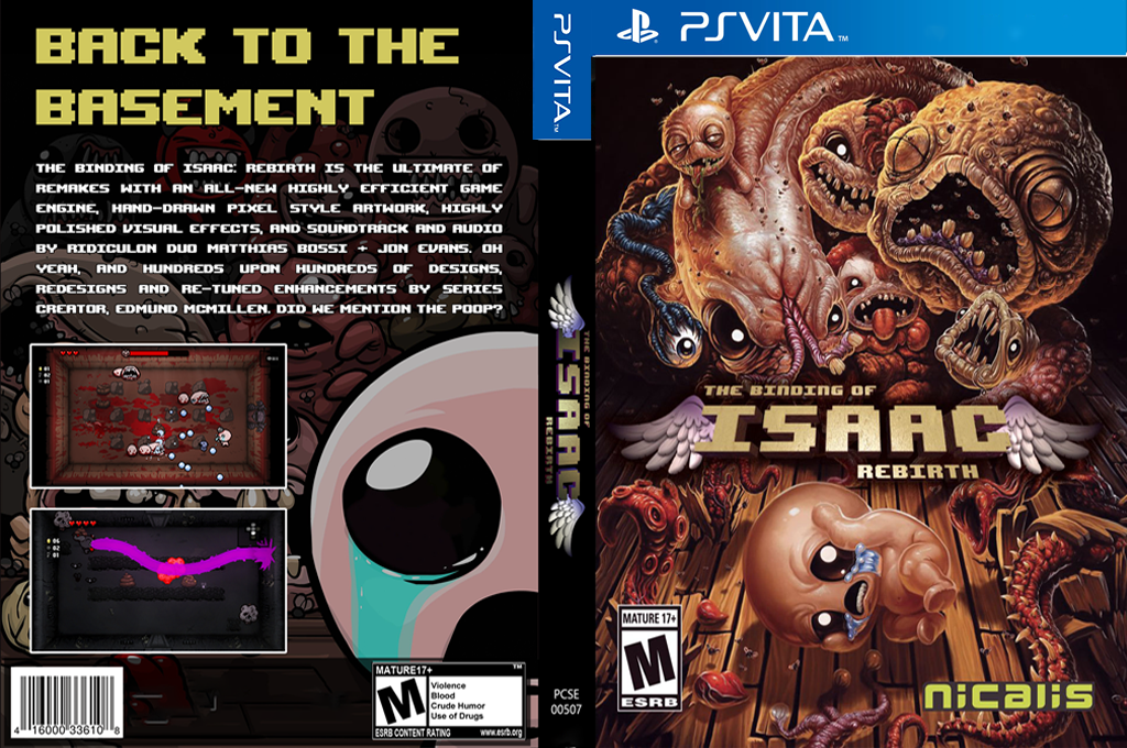 Binding Of Isaac - Rebirth, The — box-texture (US)