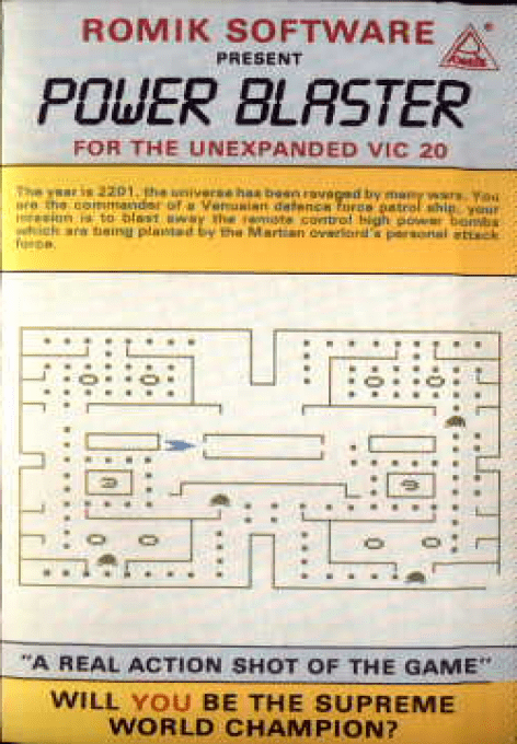 Power Blaster box art