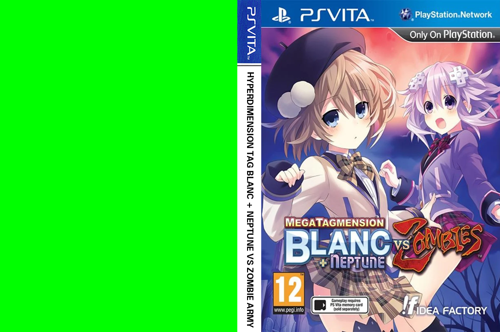 Hyperdimension Tag Blanc + Neptune Vs Zombie Army — box-texture (EU)
