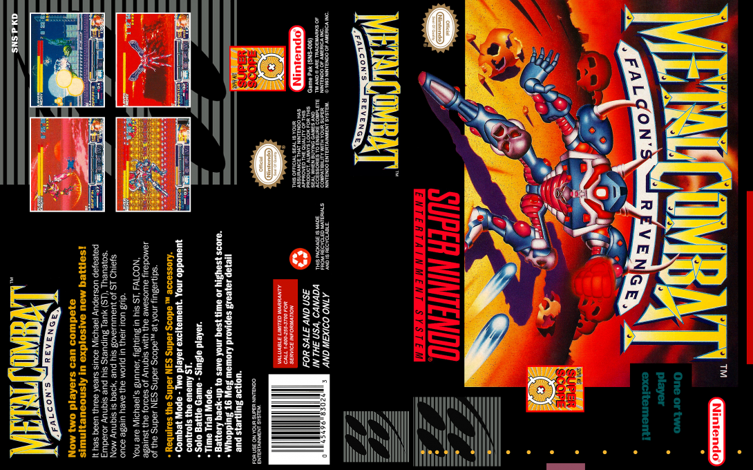 Metal Combat - Falcon's Revenge — box-texture (US)