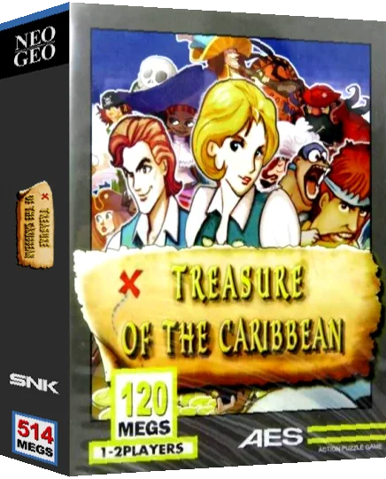 Treasure of the Caribbean — box-3D (WOR)