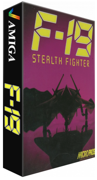 F-19 Stealth Fighter — box-3D (WOR)