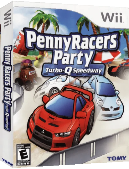 Penny Racers Party - Turbo-Q Speedway — box-3D (US)