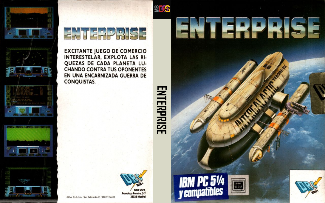 Enterprise — box-texture (EU)