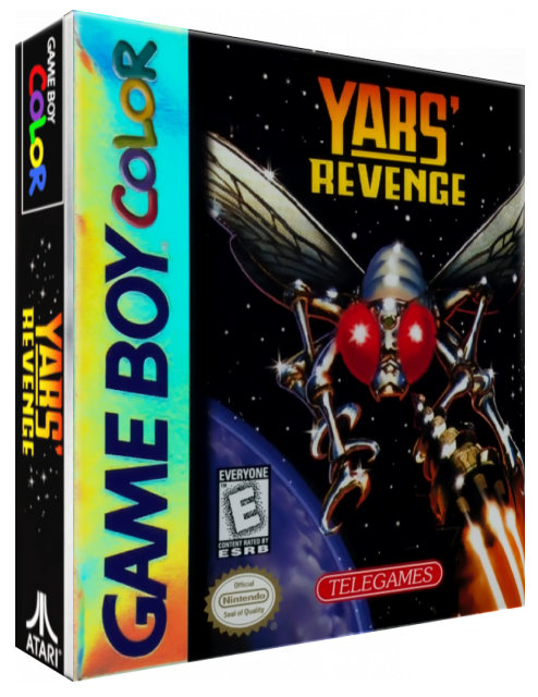 Yars' Revenge — box-3D (US)