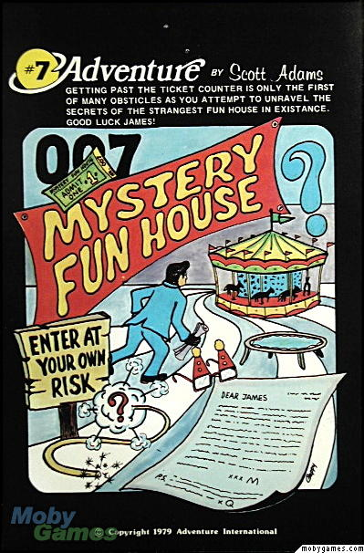Mystery Fun House box art