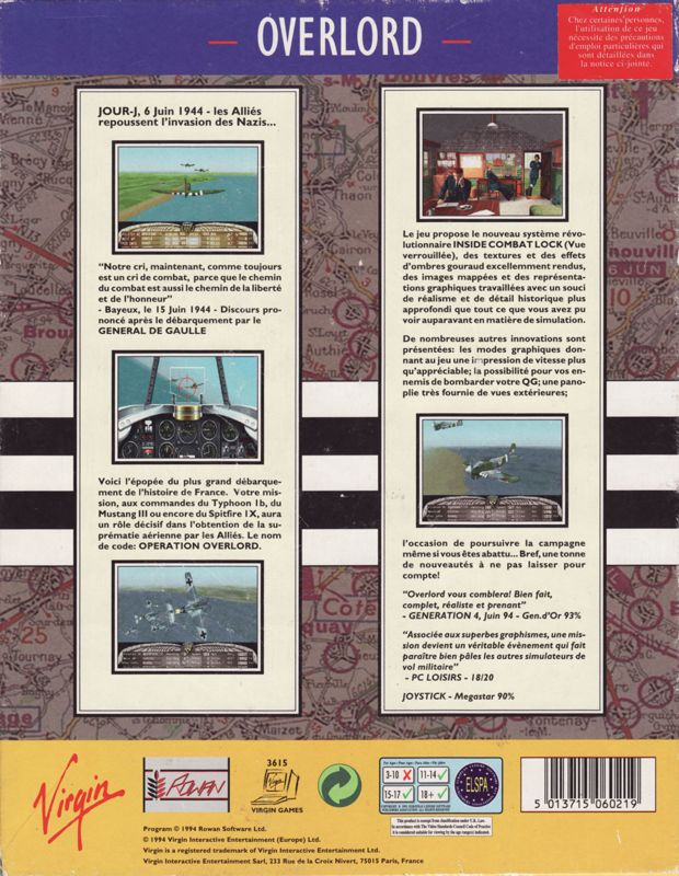 Overlord — box-2D-back (FR)