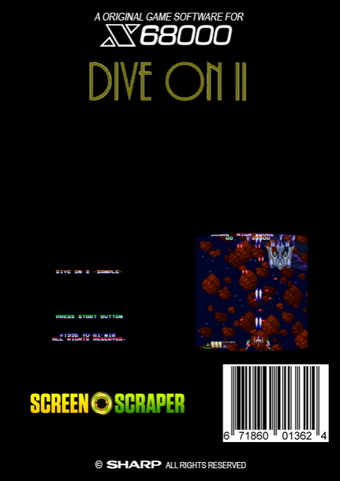 Dive On 2 — box-2D-back (SS)