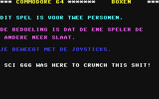 Boxen — sstitle (NL)