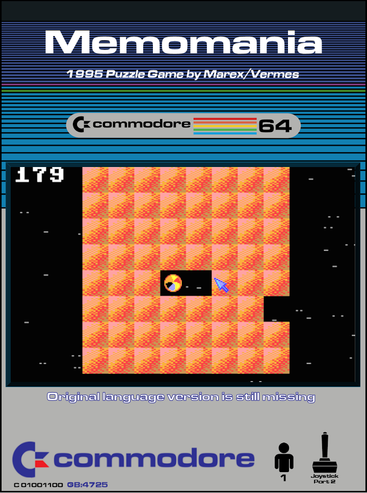 Memomania box art