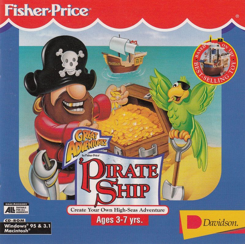 Great Adventures by Fisher-Price: Pirate Ship box art
