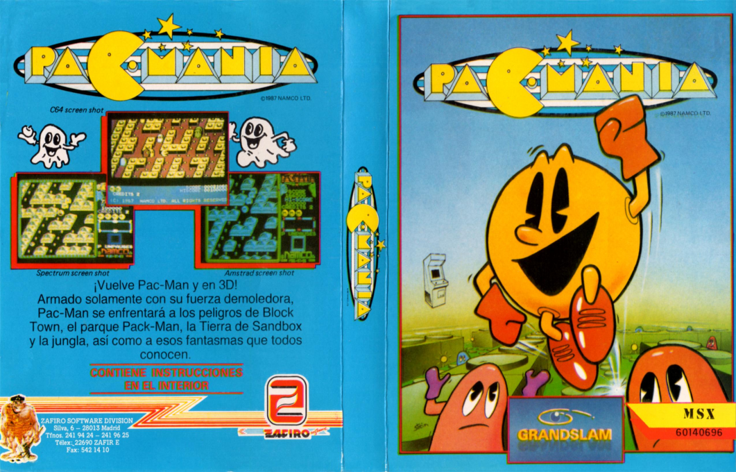 Pac-mania — box-texture (SP)