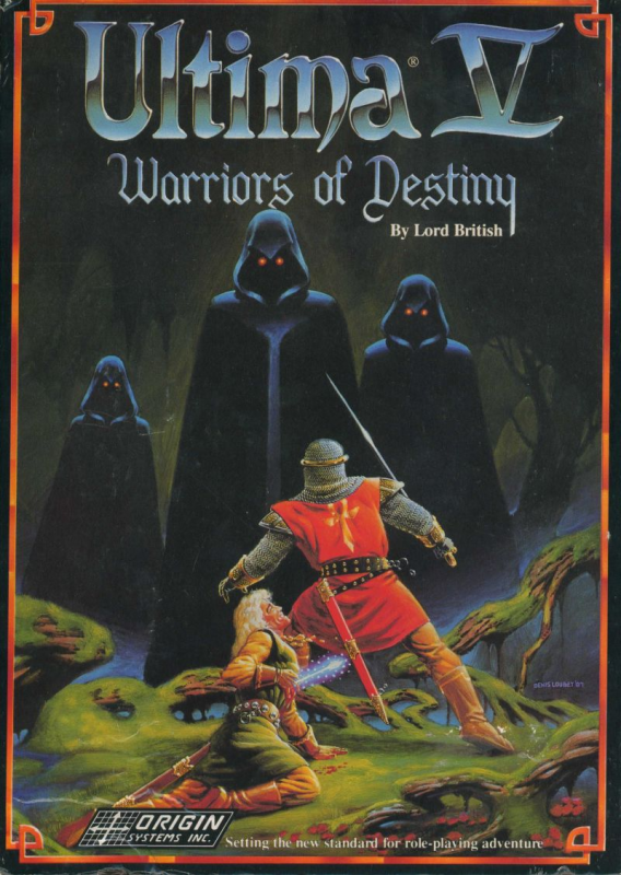 Ultima 5 - Warriors Of Destiny box art
